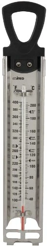 TMT-CDF4 Deep Fry/Candy Thermometer With Hanging Ring, 2-Inch By 11-3/4-Inch