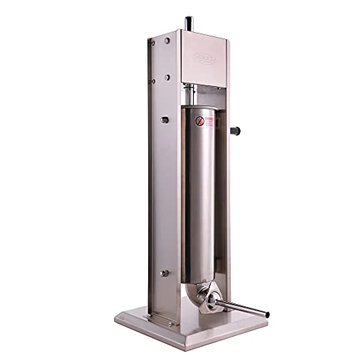 Akka 15 Lb/7 L Sausage Stuffer 2 Speed Stainless Steel Vertical Sausage Maker 6 Akka 15 Lb/7 L Sausage Stuffer 2 Speed Stainless Steel Vertical Sausage Maker - Image 4