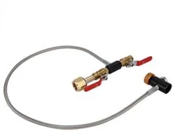 Yctze Cylinder Refill Adapter, CGA‑320 CO2 Cylinder Refill Adapter With Hose For Filling Soda (24 Inches Long Without Pressure Gauge) -KitchenAid Shop 31cRYJeGsOL. AC