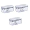3pcs Soap Box Dispenser Container Lip Gloss Containers Travel Container Portable Soap Laundry Soap Bar Soap Dish Travel Soap Container Foaming Soap Dispenser Bar Soap Container Set -KitchenAid Shop 31cYbybJzGL