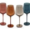 Colored Wine Glasses, 16.5oz (Set Of 6) Stemmed Multi-Color Glass - Great For All Wine Types And Occasions - Luxury, Durable, Hand-Blown -KitchenAid Shop 31cfK1hL2qL