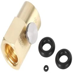 CO2 Refill Adapter - CGA320 To TR21.4 Connector For Filling Tank & Cylinder Essential CO2 Refill Accessories