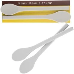 Oney Bear Kitchen Silicone Stirring Spoon (Set Of 2, Black Bear Black) For Coffee & Tea -KitchenAid Shop 31d6mMR8zKL. AC