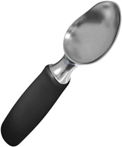 Ice Cream Scoop Stainless Steel - Dishwasher Safe, Ice Cream Scooper With Comfortable Handle (Black) -KitchenAid Shop 31dLF4BSjXL. AC