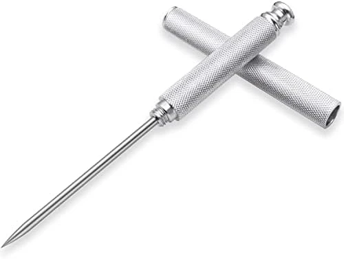 Ice Picks Aluminium Alloy Handle Stainless Steel Knife With Safety Cover Ice Tool Kitchen Tool For Restaurant Bar Home (Silver) 8 Ice Picks Aluminium Alloy Handle Stainless Steel Knife With Safety Cover Ice Tool Kitchen Tool For Restaurant Bar Home (Silver) - Image 6