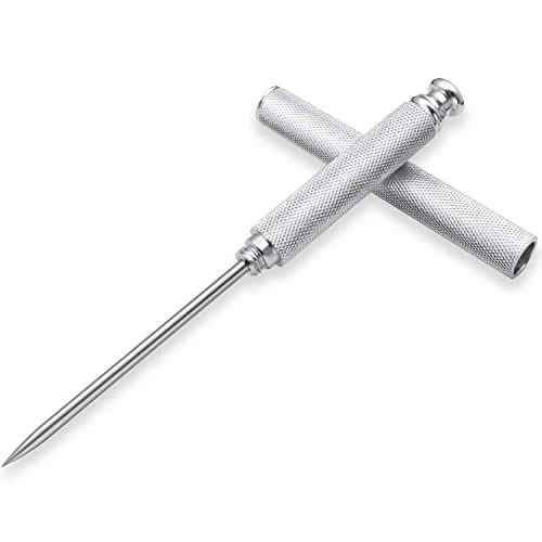 Ice Picks Aluminium Alloy Handle Stainless Steel Knife With Safety Cover Ice Tool Kitchen Tool For Restaurant Bar Home (Silver) 3 Ice Picks Aluminium Alloy Handle Stainless Steel Knife With Safety Cover Ice Tool Kitchen Tool For Restaurant Bar Home (Silver)