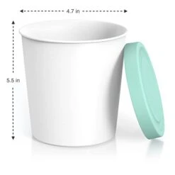 - Premium Ice Cream Containers (2 Pack - 1 Quart Each) Perfect Freezer Storage Tubs With Lids For Ice Cream, Sorbet And Gelato! - Mint -KitchenAid Shop 31dRW7dMoEL
