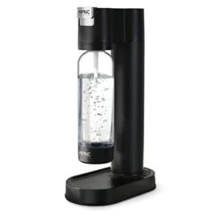 Parkle Home Soda Maker - Quickly Carbonates Water To Make Any Drink Fizz Into Bubbly Soda/Water, Premium 0.8L PET Bottle (CO2 Cylinder NOT Included) -KitchenAid Shop 31eBrrItFiL 1