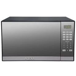 1.3 Cu.Ft Microwaves,1000W Countertop Microwave Oven W/10 Power Levels And Three Memory Settings Stainless Steel With Mirror Finish Microwave Oven With Grill