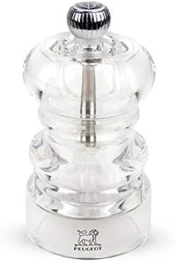 Peugeot - Nancy Manual Salt Mill - Transparent Adjustable Grinder For Rock Salt - Acrylic, Clear, 12 Inches -KitchenAid Shop 31ewGDnVoL. AC