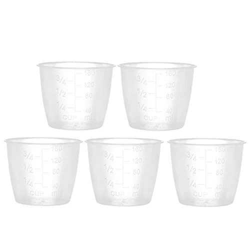 5pcs Plastic Transparent Rice Measuring Cup 160ml Rice Cooker Measuring Cup For Dry And Liquid Ingredients 3 5pcs Plastic Transparent Rice Measuring Cup 160ml Rice Cooker Measuring Cup For Dry And Liquid Ingredients