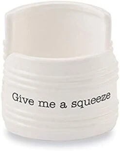 Give Me A Squeeze Sponge Caddy, 3" X 3", White -KitchenAid Shop 31fQ96In3UL. AC