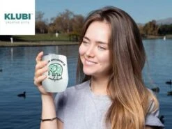 Elephant Gifts Your Argument Is Irrelephant - White Glitter Tumbler/Mug For Wine, Coffee And All Drinks - Funny Gifts For Her, Him, Lovers, Women, Stuff, Decor -KitchenAid Shop 31fXi6suh9L