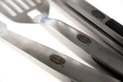 Heavy Duty BBQ Tool Set - Fork, Tong, & Spatula - Deluxe Stainless Steel Grill Utensils - Grilling Tools For The BBQ Grill Master Or Beginner Griller 22 Heavy Duty BBQ Tool Set - Fork, Tong, & Spatula - Deluxe Stainless Steel Grill Utensils - Grilling Tools For The BBQ Grill Master Or Beginner Griller -KitchenAid Shop 31famNjDgUL