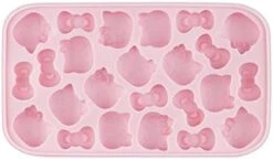 Hello Kitty Ice Cube Tray With Lid Container & Scoop, Easy-Release Silicone & Flexible 24pcs Cute Kitty Ice Cubes For Chingling Cocktail And Milk Tea (Pink) -KitchenAid Shop 31frQm srYL. AC