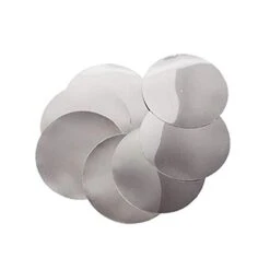 50 Packs Wine Pour Disc Drop Stop Pour Spout Cards - Thin And Reusable Pour Wine Whisky Foil Silver Drop Pouring Disks