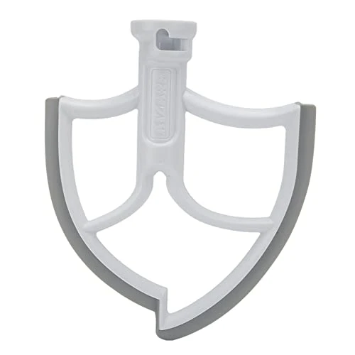 Beater For 6Q, Food Safety Attachments For Lift Stand Mixer, Flat Beater Paddle With Flexible Silicone Edges 8 Beater For 6Q, Food Safety Attachments For Lift Stand Mixer, Flat Beater Paddle With Flexible Silicone Edges - Image 6