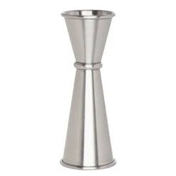 Japanese-Style Double Cocktail Jigger, 18/8 Stainless Steel, 4.75-Inches, 0.5-Ounce To 2-Ounce