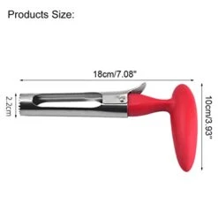 2 Pcs Apple Corer,Durable Apple Corer Remover For Pears, Bell Peppers, Fuji, Honeycrisp, Gala And Pink Lady Apples - Stainless Steel Best Kitchen Gadgets Cupcake Corer (Red) -KitchenAid Shop 31gqtPYP4KL