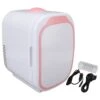 Mini Fridge,6L Mini Refrigerator Portable Dual Purpose Cooler Warmer Small Fridge For Skincare, Foods, Medications, Bedroom, Travel US Plug 110V Pink -KitchenAid Shop 31hIe5sLyoL