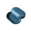 Drainage Soap Box Travel Portable Soap Box Bathroom Soap Dishes Case Easy To Carry Home Shower Outdoor Hiking Camping Soap Holder Container (Color : Dark Blue) -KitchenAid Shop 31hL9WiLkVL