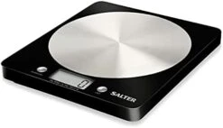 Salter Alter Digital Kitchen Weighing Scales - Slim Design Electronic Cooking Appliance For Home / Kitchen, Weigh Food Up To 5kg Aquatronic For Liquids Ml And Fl. Oz. 15Yr Guarantee - Silver -KitchenAid Shop 31hTF2XnfwL. AC