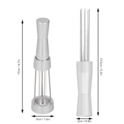 Coffee Agitator Needle, Cluster Breaker Ergonomic Design Corrosionproof Coffee Powder Dispensing Needle For Coffee (Silver) 15 Coffee Agitator Needle, Cluster Breaker Ergonomic Design Corrosionproof Coffee Powder Dispensing Needle For Coffee (Silver) -KitchenAid Shop 31hZsUEIDrL