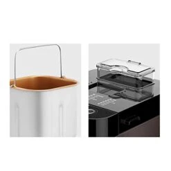 MBJ Bread Maker Automatic Electric Bread Maker Intelligent Fruit Bread Cake Baking Machine Toast Breadmaker Yogurt Fermenter Dough Mixer -KitchenAid Shop 31hiLLCmsEL