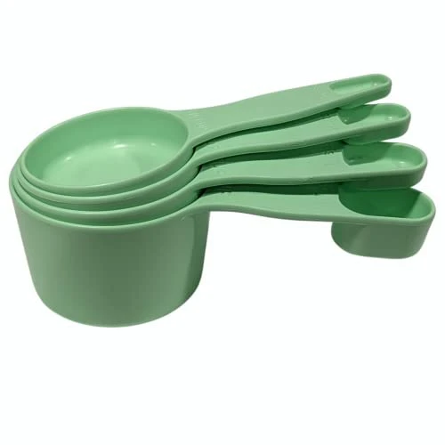 2 In 1 Combo Measuring Cup And Spoon Set - Nesting Measuring Cups And Spoon Set (Pink) 4 2 In 1 Combo Measuring Cup And Spoon Set - Nesting Measuring Cups And Spoon Set (Pink) - Image 2