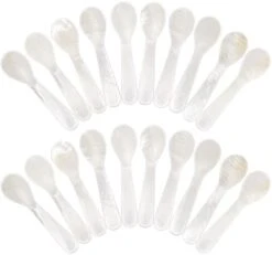 Set Of Caviar Spoons Shell Spoon Mother Of Pearl Caviar Spoons W Round Handle For Caviar, Egg, Ice Cream, Coffee, Restaurant Serving (2 Pieces,3.54 Inches) -KitchenAid Shop 31hwiPpXX1L. AC
