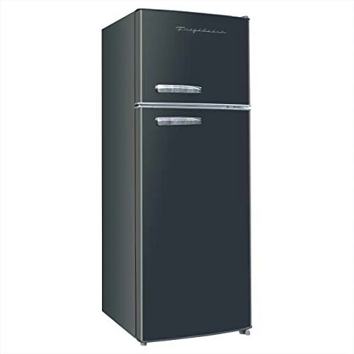 FRIGIDAIRE EFR753-PLATINUM EFR753, 2 Door Apartment Size Refrigerator With Freezer, Retro Chrome Handle, 7.5, Silver & BLACK+DECKER EM720CB7 Digital Microwave Oven 700W, Stainless Steel, 0.7 Cu.ft 9 FRIGIDAIRE EFR753-PLATINUM EFR753, 2 Door Apartment Size Refrigerator With Freezer, Retro Chrome Handle, 7.5, Silver & BLACK+DECKER EM720CB7 Digital Microwave Oven 700W, Stainless Steel, 0.7 Cu.ft - Image 7