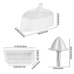 CEFREE Home Fruit Tomato Juicer Attachment For KitchenAid Stand Mixer Orange Lemon Grapefruit Citrus Juicer Attachment -KitchenAid Shop 31iPBDcmRmL