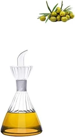 9 Oz/250 Ml Glass All-Purpose Cruet, Glass Oil Decanter And Cruet For Kitchen And BBQ Oil Dispenser Bottle For Kitchen Cooking Oil Dispenser Oil Bottle -KitchenAid Shop 31ibUckQW1L. AC