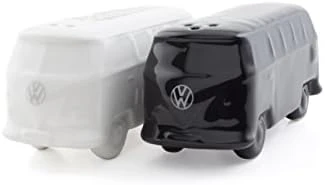 VW Collection - Volkswagen Samba Bus T1 Camper Van 3D Salt & Pepper Shakers, Kitchen Table Decoration, VW Fan Gift Idea (2 Pcs. Set/White/Black) 6 VW Collection - Volkswagen Samba Bus T1 Camper Van 3D Salt & Pepper Shakers, Kitchen Table Decoration, VW Fan Gift Idea (2 Pcs. Set/White/Black) - Image 4