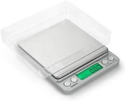 Enigma Digital Coffee Scale - (500g X 0.01g Silver) Digital Food Scale - Coffee Weight Scale - High Precision Scale - Automatic Counting Scale - Digital Kitchen Scale - Espresso Scale 14 Enigma Digital Coffee Scale - (500g X 0.01g Silver) Digital Food Scale - Coffee Weight Scale - High Precision Scale - Automatic Counting Scale - Digital Kitchen Scale - Espresso Scale -KitchenAid Shop 31il9v12zOL. AC