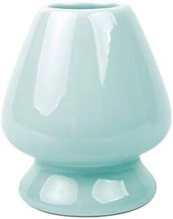 ATCHA Traditional Tea Set |Ceramic Holder For Bamboo Matcha Chasen - Gift Box | Best Japanese Authentic Accessories For Matcha Green Tea Ceremony (Apple Green) -KitchenAid Shop 31ir5YbdJSL. AC