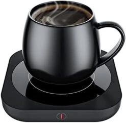 Coffee Mug Warmer Smart Cup Warmer With 3 Temperature Settings Electric Beverage Warmer Plate Auto Shut Off, Coffee, Tea And Milk Warmer For Office Home Desk Use (Cup Not Included) -KitchenAid Shop 31jXrMNdarL. AC 2