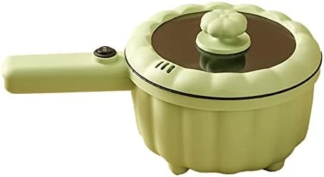 Electric Hot Pot, Mini Electric Stove Nonstick Two Gears Versatile Fire Plastic Ceramic Long Handle For Office (White) 8 Electric Hot Pot, Mini Electric Stove Nonstick Two Gears Versatile Fire Plastic Ceramic Long Handle For Office (White) - Image 6