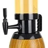 Eer And Beverage Tower Beer Tower Dispenser With Cooler Wood Grain Weighing Basic Beer Beverage Dispenser Removable Ice Core Bar Club Party Accessory (Color : Brown, Size : 1.5L) -KitchenAid Shop 31jgSF2um5L