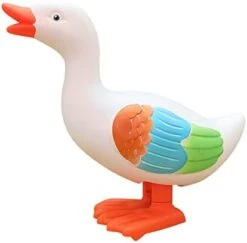 Winding Clockwork Toy Jumping Big White Duck Simulation Animal Infant Enlightenment Boys And Girls Learn To Climb 1 To 8 Years Old Toy Computer For Toddlers 4 Years Old -KitchenAid Shop 31k183ILyML. AC