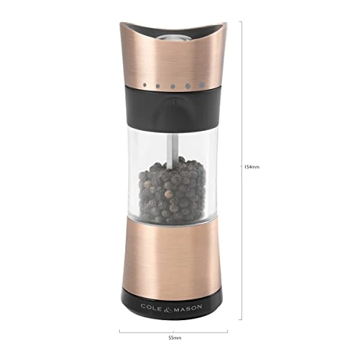 Cole & Mason Inverta Select Copper Horsham Pepper Mill 154 Mm, Copper 4 Cole & Mason Inverta Select Copper Horsham Pepper Mill 154 Mm, Copper - Image 2