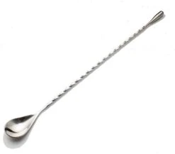 2 Pcs Mixing Bar Spoon 12 Inches 18/10 Stainless Steel Spiral Pattern Morphine Bartender Whiskey Cocktail Shaker Spoon -KitchenAid Shop 31kJvO6uBaL. AC