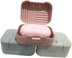 3pcs Box Containers With Lids Travel Soap Holder Soap Dish Ornament Container Soap Container Soap Box Dispenser Container Soap Tray With Lids Practical Soap Dish Travel Decorate -KitchenAid Shop 31ki9Xty1TL. AC