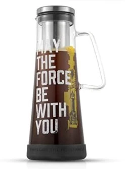 Star Wars Cold Brew Coffee Maker. 32oz/1L Cold Coffee Brewer And Infuser Filter. Glass Iced Coffee Maker Ice Tea Maker Cold Brew Pitcher. Star Wars Gift And Star Wars Kitchen Accessories -KitchenAid Shop 31kpzpsv9OL. AC