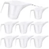 8 Pack 1000ml Large Funnel Pitcher Translucent Easy Pour Measuring Cup With Long Spout, Plastic Measuring Cups Set For Cooking,Baking,Watering，Soap Making,Candle Making -KitchenAid Shop 31kta3GH6OL