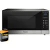 Panasonic NN-SE785S 1.6 Cu Ft 1250W Cyclonic Wave Built-In/Countertop Microwave Oven Bundle With 2 YR CPS Enhanced Protection Pack