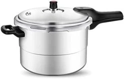 Pressure Cooker Household Pressure Cooker, Special Household Stew Pot With Steaming Open Flame Gas Large Capacity (Size : 6L) -KitchenAid Shop 31kyEq4F8QS. AC 2