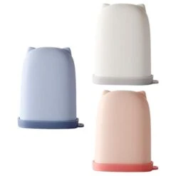 Travel Container 3 Pcs Soap Holder Soap Box Soap Dish Soap Savers Case Soap Protector Containers With Lid For Home Gym Camping Outdoor Travel Silicone Containers