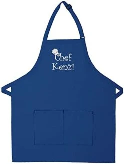 THE APRONPLACE Personalized Embroidered Chef Any Name Adult Apron -KitchenAid Shop 31lSN3mrwHL. AC 1