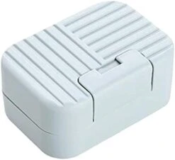 Soap Container Soap Holder 1 Pack, Travel Soap Container With Lid, Portable Bar Soap Holder, Leakproof Soap Box With Perforations, Soap Dishes For Traveling, Camping, Gym (Color : Pink) -KitchenAid Shop 31ld 6TweeL. AC